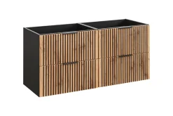 Zestaw 120 cm: Szafka pod umywalkę 60 cm x2 + blat XILO