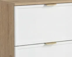 Zestaw do Łazienki 120cm Szafka z Blatem 2D2S Słupek Fronty Ramka