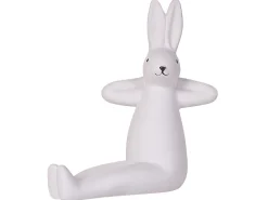 Zestaw 3 figurki wielkanocne królik biały