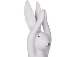 Zestaw 3 figurki wielkanocne królik biały