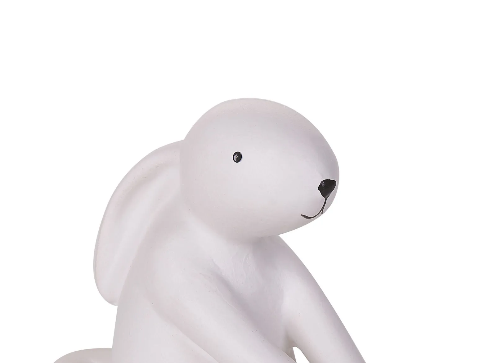 Zestaw 3 figurki wielkanocne królik biały
