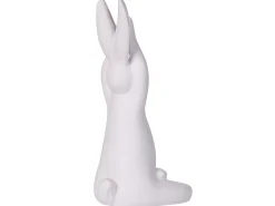 Zestaw 3 figurki wielkanocne królik biały