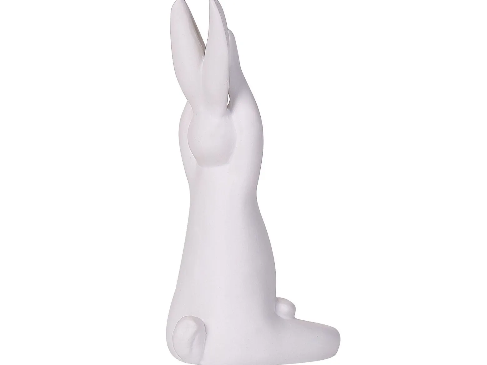 Zestaw 3 figurki wielkanocne królik biały