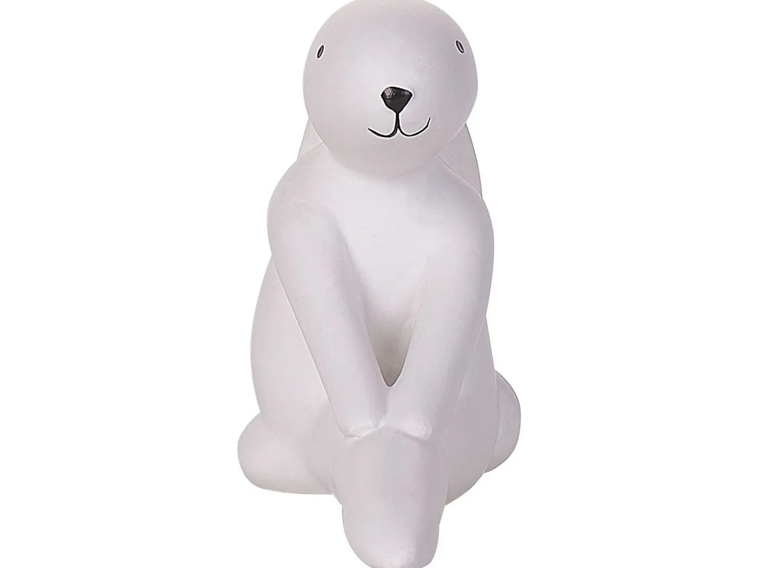 Zestaw 3 figurki wielkanocne królik biały
