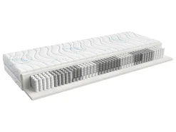 Zestaw łóżko Tetrix dąb sonoma ze stelażem i materacem Merida 120x200