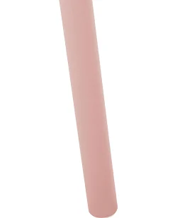 Zestaw 4 krzeseł do jadalni plastikowych różowy