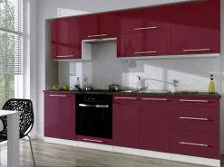 Zestaw mebli kuchennych kolor do wyboru 260 cm fronty MDF 2,6m Roxi