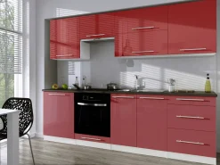 Zestaw mebli kuchennych kolor do wyboru 260 cm fronty MDF 2,6m Roxi