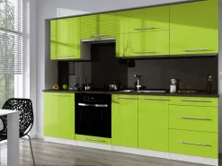 Zestaw mebli kuchennych kolor do wyboru 260 cm fronty MDF 2,6m Roxi