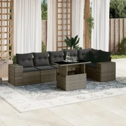 Zestaw Mebli Ogrodowych Komplet Wypoczynkowy Na Taras Balkon Ogród Rattan