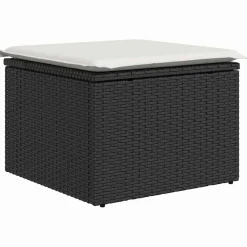 Zestaw Mebli Ogrodowych Rattan Poduszki Na Taras Balkon Ogród Na Patio