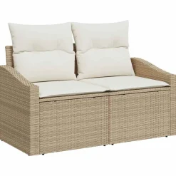 Zestaw Mebli Ogrodowych Stół Rattan Poduszki Do Ogrodu Na Taras Do Ogrodu