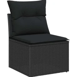 Zestaw Mebli Ogrodowych Stół Rattan Poduszki Do Ogrodu Na Taras Do Ogrodu