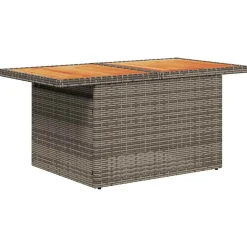 Zestaw Mebli Ogrodowych Stół Rattan Poduszki Do Ogrodu Na Taras Na Balkon