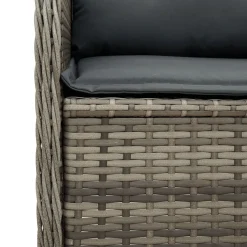 Zestaw Mebli Ogrodowych Wypoczynkowy Sofy Stolik Rattan Poduszki Do Ogrodu