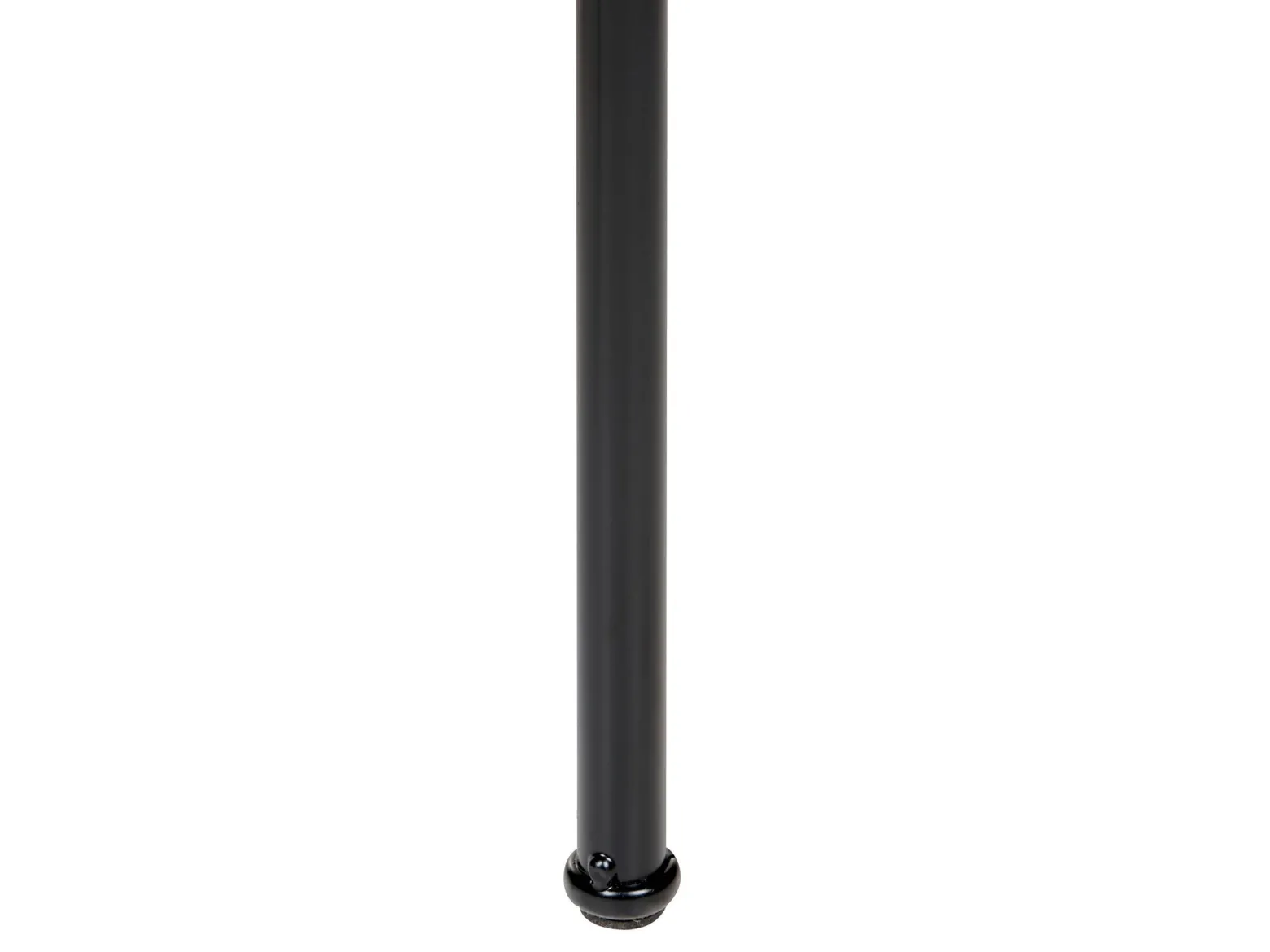 Zestaw 2 metalowych krzeseł czarny