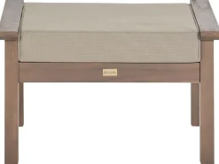 Zestaw ogrodowy sofa i 2 fotele ze stolikiem Certyfikowane drewno