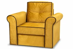 Zestaw Wypoczynkowy do Salonu Merida Sofa + 2 Fotele Żółty