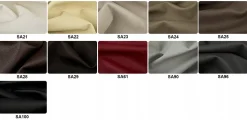 Zestaw wypoczynkowy uszak Eko skóra sofa fotele Family Meble