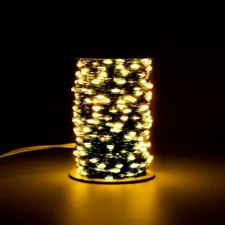Zewnętrzne lampki choinkowe 1000 LED 100m barwa ciepła biała