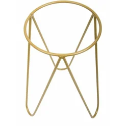 Złoty nowoczesny kwietnik Loft 50 cm